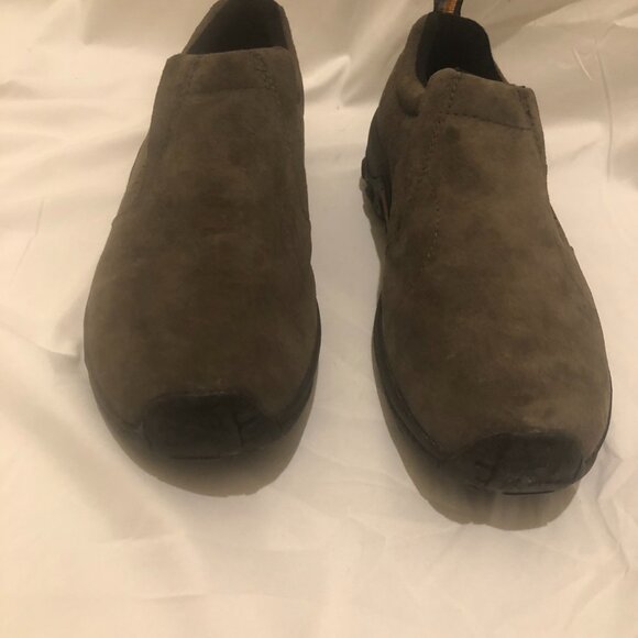Merrell Jungle Moc Gray Suede Slip on Shoe Gray Size 12 main image 6